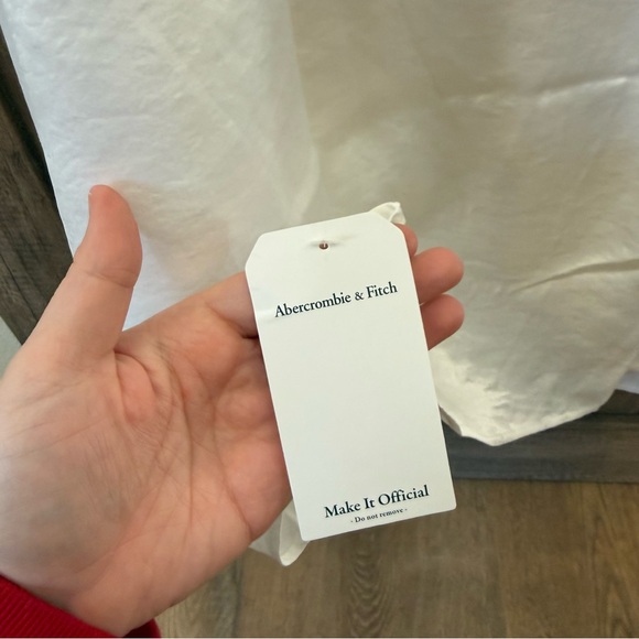 Abercrombie & Fitch Strapless Trapeze Maxi Dress - Picture 6 of 6